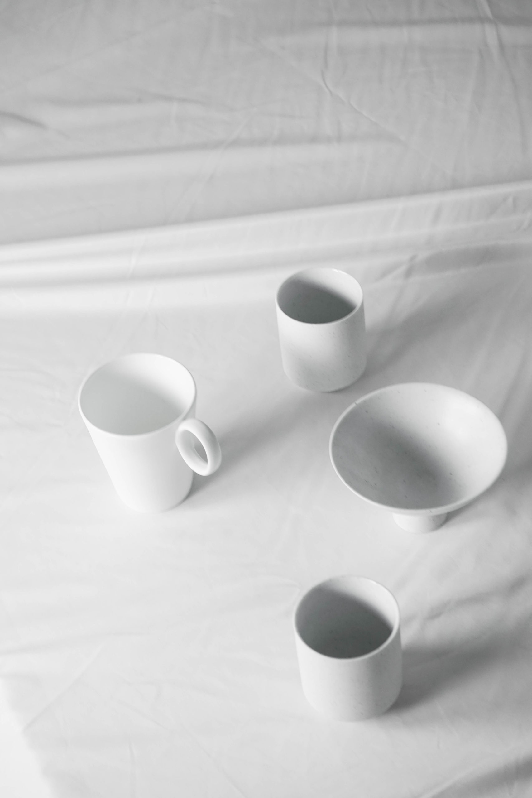tazas ceramicas blancas de diseño