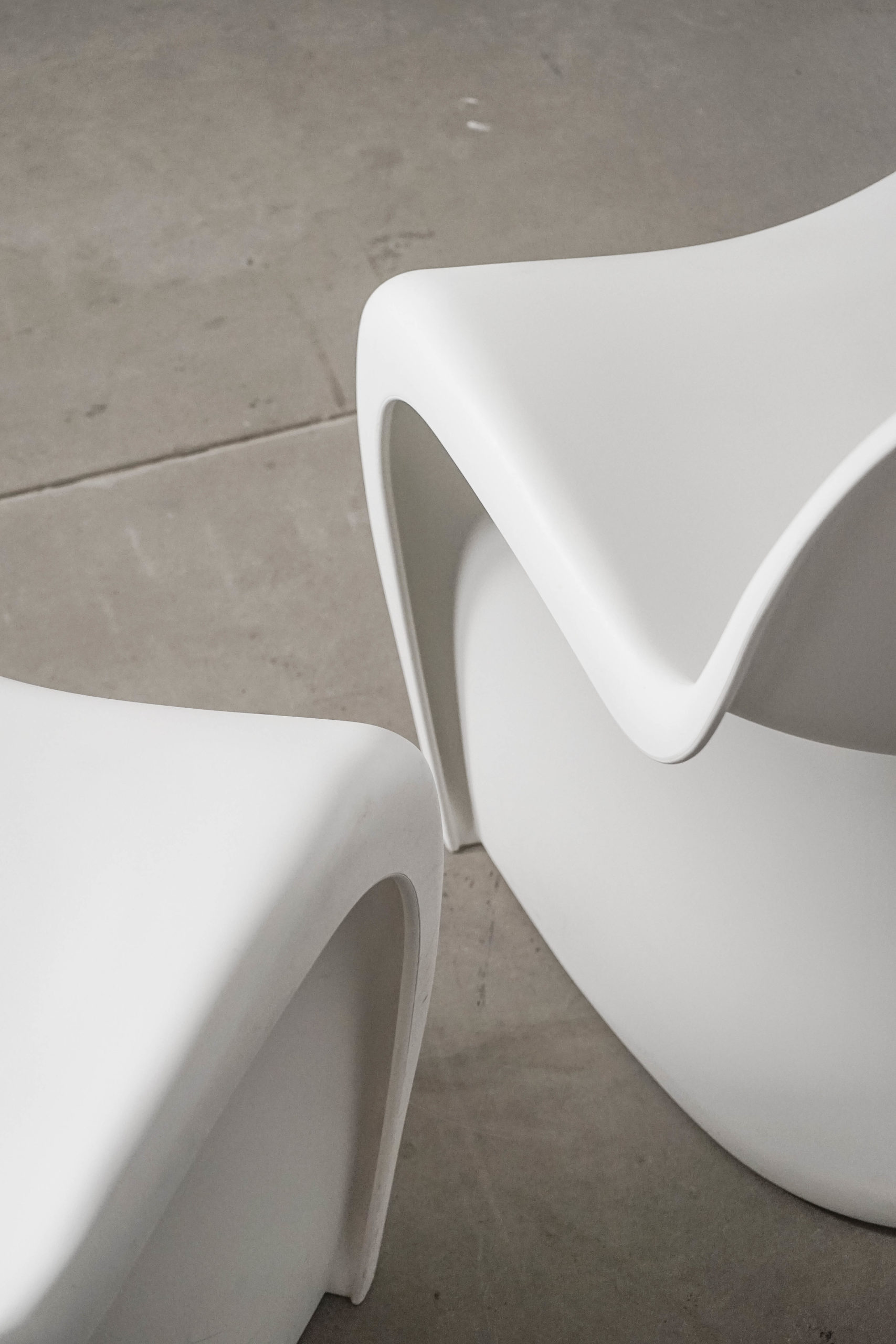 sillas de diseño vitra panton plastico