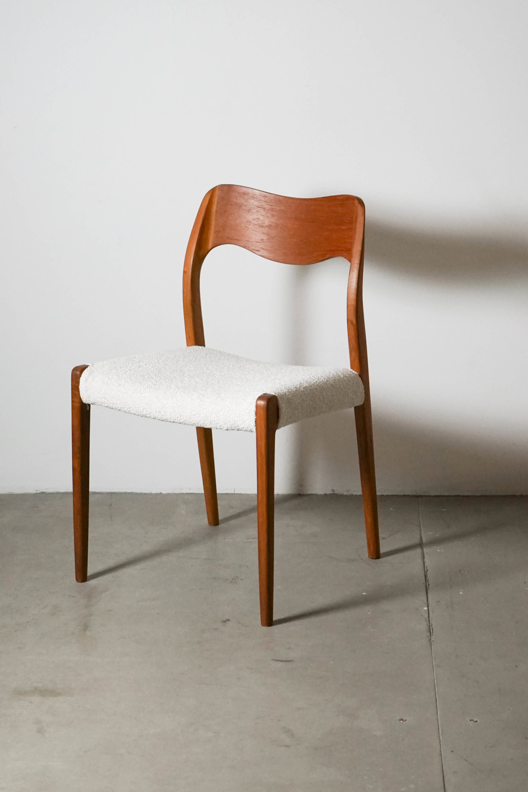 silla vintage de diseño de comedor