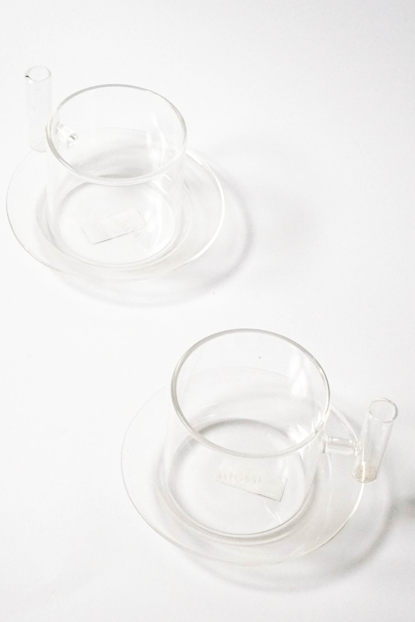 taza de cristal borosilicato