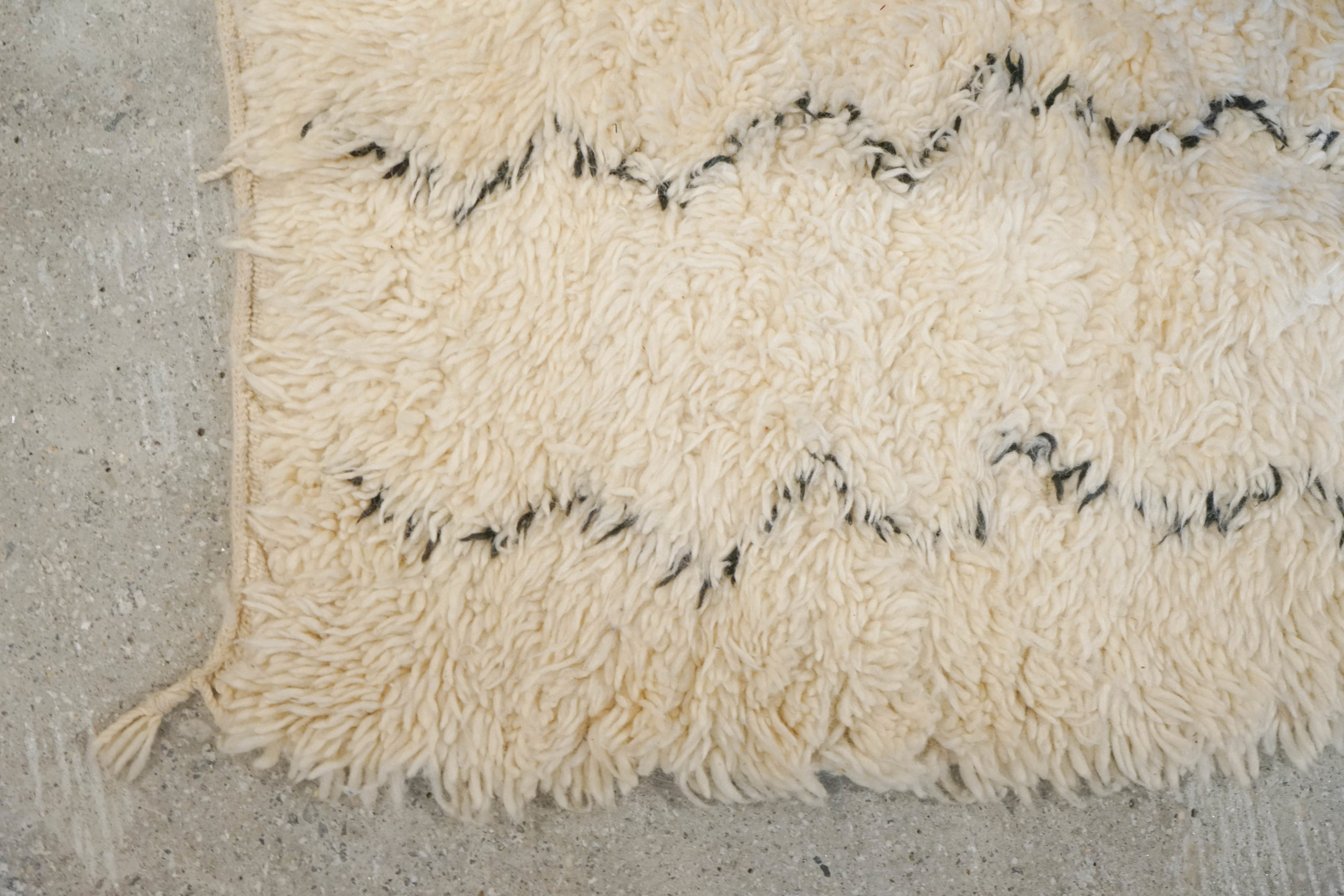 alfombra marroqui de lana a mano