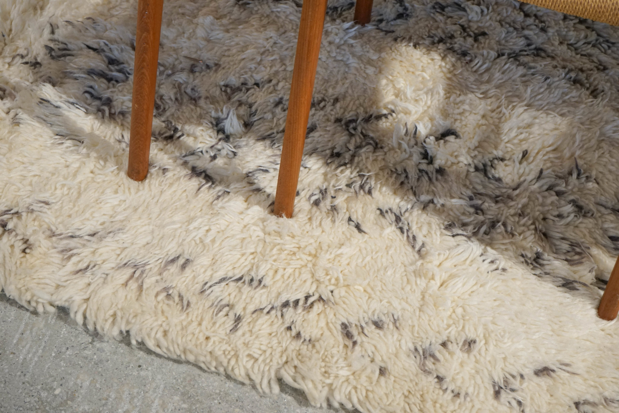 alfombra marroqui de lana a mano